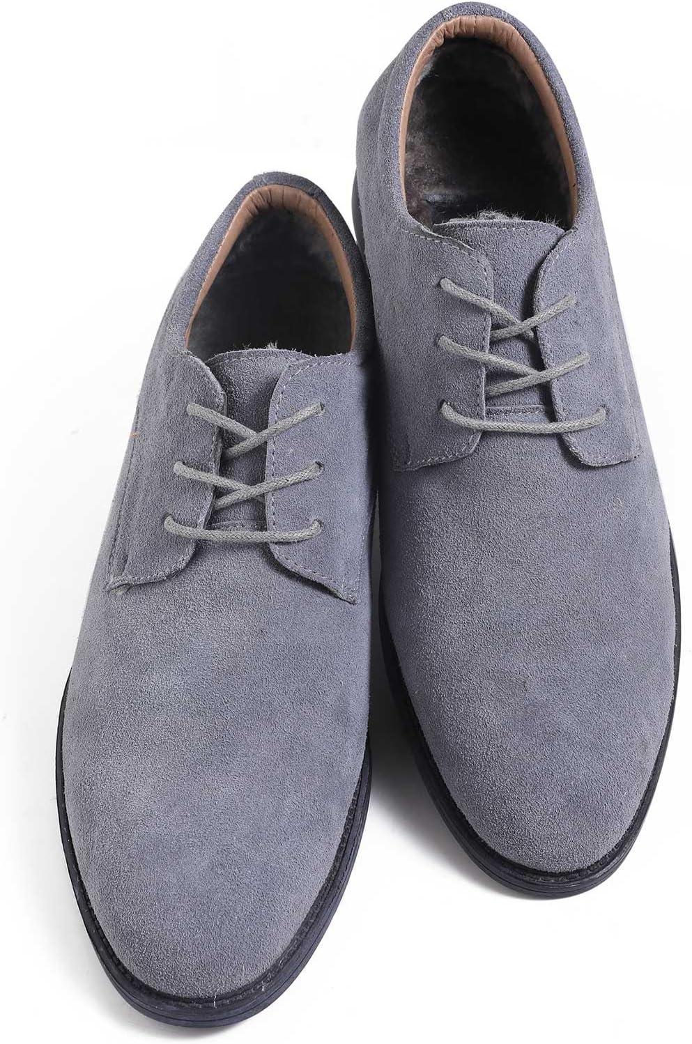 imageVSUDO 2 Pairs Waxed Round Dress Shoe Laces for Mens Dress Shoes 18quot Thin Business Oxford ShoelaceShoe Strings12 Gray