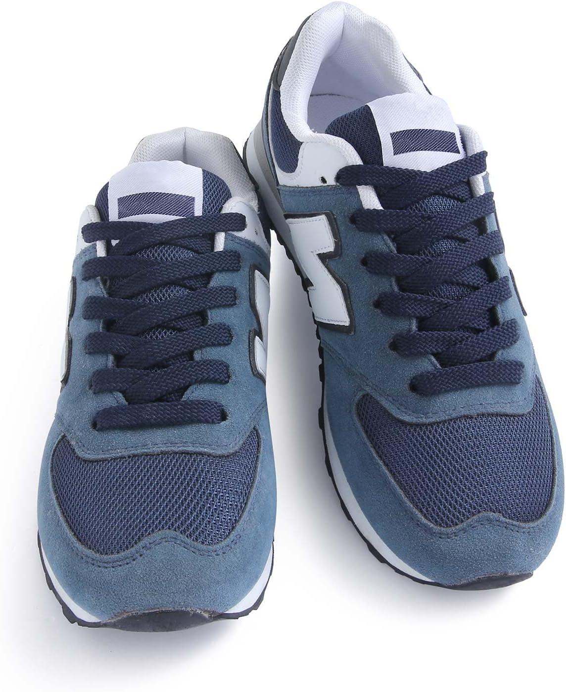 imageVSUDO Flat Shoe Laces for Sneakers Shoelaces for Sneakers Athletic Shoelaces10 Navy Blue  Doublelayer