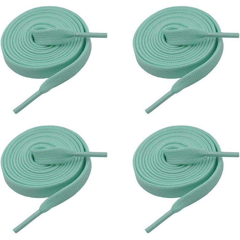 imageVSUDO 2 Pairs 516quot Fine Weave Flat Shoe Lace Shoestring for Running Athletic Sneaker13 Sky Blue