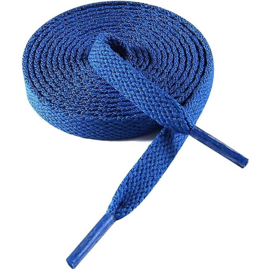 imageVSUDO Flat Shoe Laces for Sneakers Shoelaces for Sneakers Athletic Shoelaces25 Royal Blue