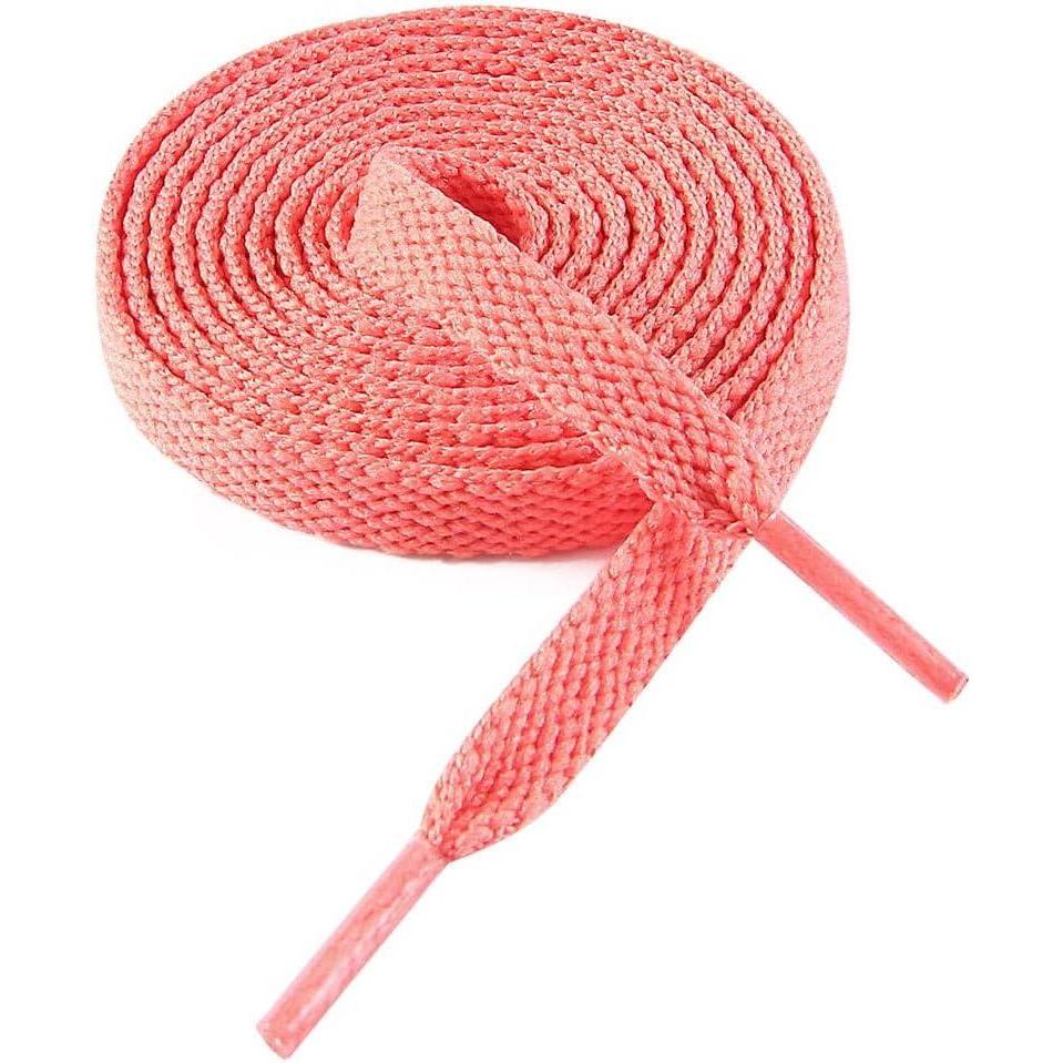 imageVSUDO Flat Shoe Laces for Sneakers Shoelaces for Sneakers Athletic Shoelaces30 Watermelon Red
