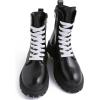 imageVSUDO 2 Pairs 516quot Fine Weave Flat Shoe Lace Shoestring for Running Athletic Sneaker01 White