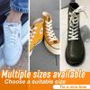 imageVSUDO 2 Pairs 516quot Fine Weave Flat Shoe Lace Shoestring for Running Athletic Sneaker03 Beige