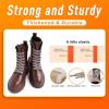 imageVSUDO 2 Pairs 516quot Fine Weave Flat Shoe Lace Shoestring for Running Athletic Sneaker05 Light Brown