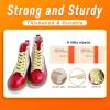imageVSUDO 2 Pairs 516quot Fine Weave Flat Shoe Lace Shoestring for Running Athletic Sneaker15 Light Yellow