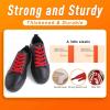 imageVSUDO 2 Pairs 516quot Fine Weave Flat Shoe Lace Shoestring for Running Athletic Sneaker18 Red