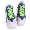 imageVSUDO 2 Pairs 516quot Fine Weave Flat Shoe Lace Shoestring for Running Athletic Sneaker21 Neon Green