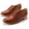 imageVSUDO 2 Pairs Waxed Round Dress Shoe Laces for Mens Dress Shoes 18quot Thin Business Oxford ShoelaceShoe Strings02 Light Brown