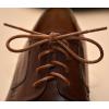 imageVSUDO 2 Pairs Waxed Round Dress Shoe Laces for Mens Dress Shoes 18quot Thin Business Oxford ShoelaceShoe Strings02 Light Brown