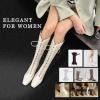 imageVSUDO 2 Pairs Waxed Round Dress Shoe Laces for Mens Dress Shoes 18quot Thin Business Oxford ShoelaceShoe Strings13 Beige