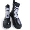 imageVSUDO Flat Shoe Laces for Sneakers Shoelaces for Sneakers Athletic Shoelaces01 White  Double Layer