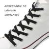 imageVSUDO Flat Shoe Laces for Sneakers Shoelaces for Sneakers Athletic Shoelaces04 Black