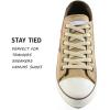 imageVSUDO Flat Shoe Laces for Sneakers Shoelaces for Sneakers Athletic Shoelaces06 Beige