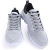 imageVSUDO Flat Shoe Laces for Sneakers Shoelaces for Sneakers Athletic Shoelaces07 Light Gray  Double Layer