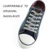 imageVSUDO Flat Shoe Laces for Sneakers Shoelaces for Sneakers Athletic Shoelaces08 White Gray