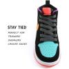 imageVSUDO Flat Shoe Laces for Sneakers Shoelaces for Sneakers Athletic Shoelaces09 Dark Gray