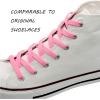 imageVSUDO Flat Shoe Laces for Sneakers Shoelaces for Sneakers Athletic Shoelaces11 Light Pink
