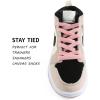 imageVSUDO Flat Shoe Laces for Sneakers Shoelaces for Sneakers Athletic Shoelaces12 Sakura Pink