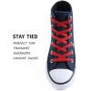 imageVSUDO Flat Shoe Laces for Sneakers Shoelaces for Sneakers Athletic Shoelaces13 Red