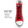 imageVSUDO Flat Shoe Laces for Sneakers Shoelaces for Sneakers Athletic Shoelaces14 Dark Red