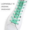 imageVSUDO Flat Shoe Laces for Sneakers Shoelaces for Sneakers Athletic Shoelaces16 Mint Green