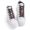 imageVSUDO Flat Shoe Laces for Sneakers Shoelaces for Sneakers Athletic Shoelaces20 Brown  Double Layer