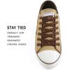 imageVSUDO Flat Shoe Laces for Sneakers Shoelaces for Sneakers Athletic Shoelaces20 Brown