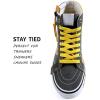 imageVSUDO Flat Shoe Laces for Sneakers Shoelaces for Sneakers Athletic Shoelaces23 Golden Yellow