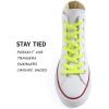 imageVSUDO Flat Shoe Laces for Sneakers Shoelaces for Sneakers Athletic Shoelaces24 Neon Yellow