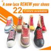 imageVSUDO Flat Shoe Laces for Sneakers Shoelaces for Sneakers Athletic Shoelaces30 Watermelon Red  Double Layer