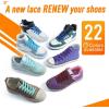 imageVSUDO Flat Shoe Laces for Sneakers Shoelaces for Sneakers Athletic Shoelaces32 Purnish Red  Double Layer