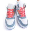 imageVSUDO Flat Shoe Laces for Sneakers Shoelaces for Sneakers Athletic Shoelaces33 Neon Red  Double Layer