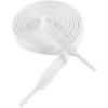 imageVSUDO Flat Shoe Laces for Sneakers Shoelaces for Sneakers Athletic Shoelaces01 White