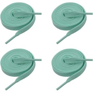 imageVSUDO 2 Pairs 516quot Fine Weave Flat Shoe Lace Shoestring for Running Athletic Sneaker13 Sky Blue