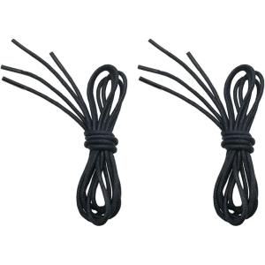 imageVSUDO 2 Pairs Waxed Round Dress Shoe Laces for Mens Dress Shoes 18quot Thin Business Oxford ShoelaceShoe Strings10 Navy Blue