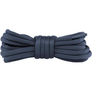 imageVSUDO 316quot Round Sneaker Shoelaces 5mm Round Trainers Shoe Laces Shoestrings05 Navy Blue