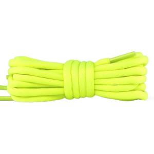 imageVSUDO 316quot Round Sneaker Shoelaces 5mm Round Trainers Shoe Laces Shoestrings14 Neon Green
