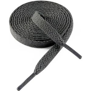 imageVSUDO Flat Shoe Laces for Sneakers Shoelaces for Sneakers Athletic Shoelaces09 Dark Gray