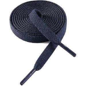 imageVSUDO Flat Shoe Laces for Sneakers Shoelaces for Sneakers Athletic Shoelaces10 Navy Blue