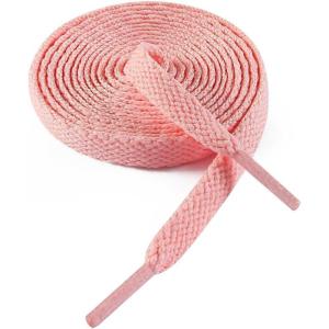 imageVSUDO Flat Shoe Laces for Sneakers Shoelaces for Sneakers Athletic Shoelaces12 Sakura Pink