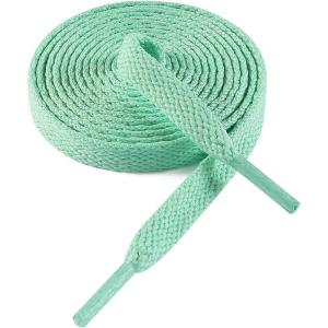 imageVSUDO Flat Shoe Laces for Sneakers Shoelaces for Sneakers Athletic Shoelaces16 Mint Green