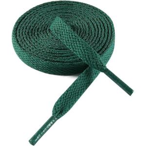imageVSUDO Flat Shoe Laces for Sneakers Shoelaces for Sneakers Athletic Shoelaces17 Blackish Green