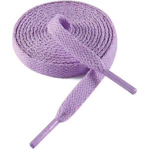 imageVSUDO Flat Shoe Laces for Sneakers Shoelaces for Sneakers Athletic Shoelaces19 Light Purple