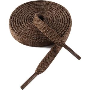 imageVSUDO Flat Shoe Laces for Sneakers Shoelaces for Sneakers Athletic Shoelaces20 Brown