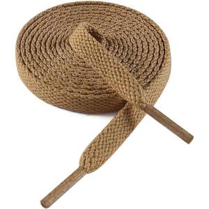 imageVSUDO Flat Shoe Laces for Sneakers Shoelaces for Sneakers Athletic Shoelaces21 Tan