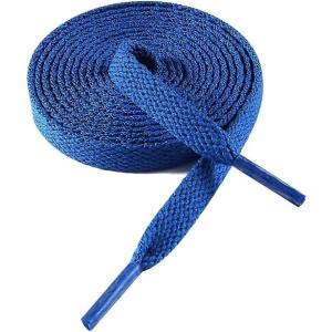 imageVSUDO Flat Shoe Laces for Sneakers Shoelaces for Sneakers Athletic Shoelaces25 Royal Blue