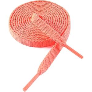 imageVSUDO Flat Shoe Laces for Sneakers Shoelaces for Sneakers Athletic Shoelaces31 Salmon Pink
