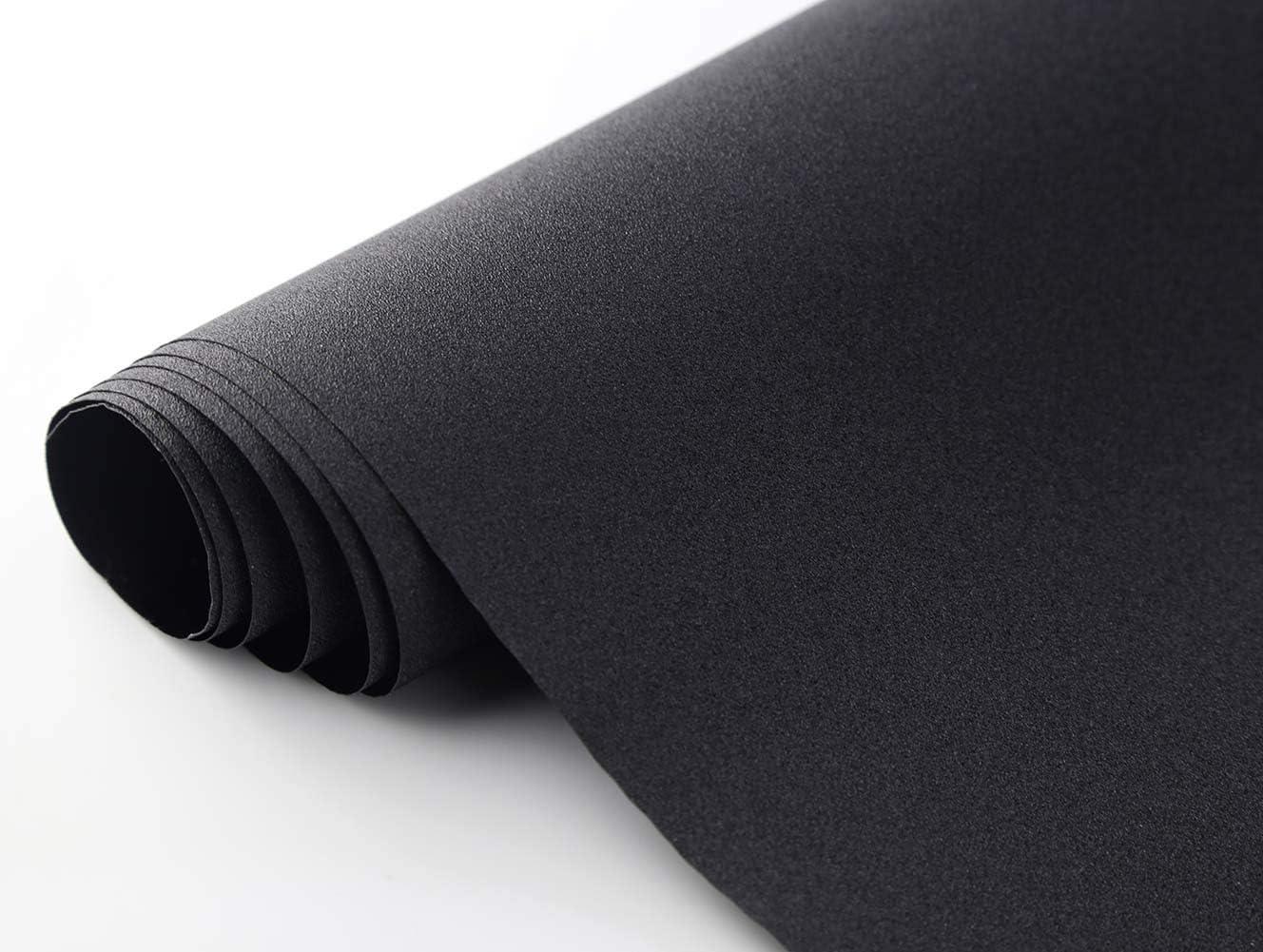 imageVSUDO 2 Rolls 177quot by 787quot Static Cling Blackout Window Film for Privacy Frosted Black Pattern Window Tint for Home Window Glass Sticker for Office 1937 Sq Ft Total2 Rolls  177 By 787