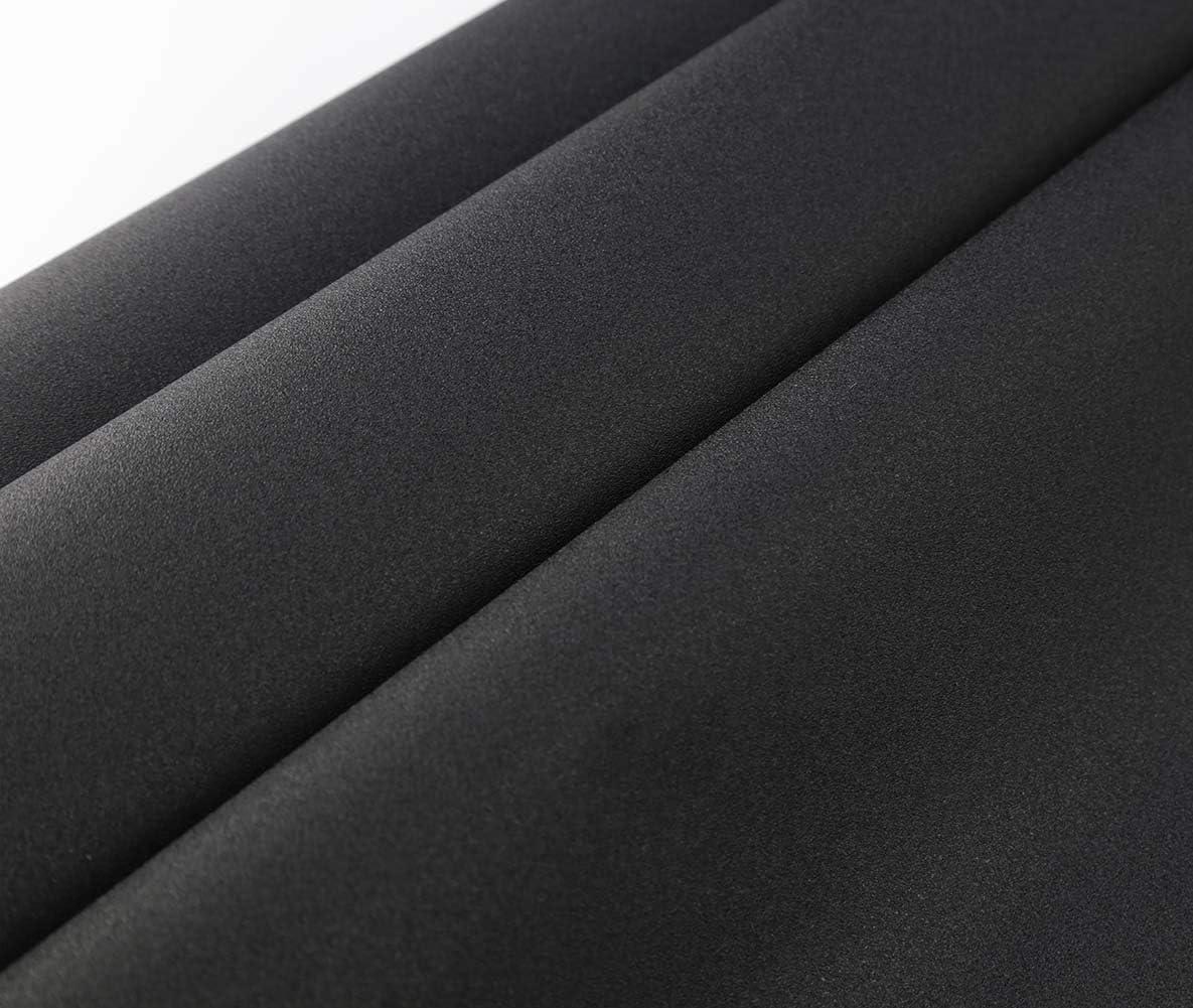 imageVSUDO 2 Rolls 177quot by 787quot Static Cling Blackout Window Film for Privacy Frosted Black Pattern Window Tint for Home Window Glass Sticker for Office 1937 Sq Ft Total2 Rolls  177 By 787