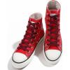 imageVSUDO 2 Pairs Flat Shoe Laces for Sneakers Shoe StringsShoelaces for Sneakers14 Dark Red